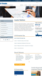 Mobile Screenshot of investor.trimble.com
